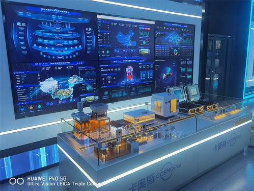 智能工厂与智能制造沙盘模型 网络技术服务的融合创新